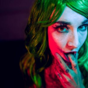 Cosplaying Joker Needs Cock To Escape